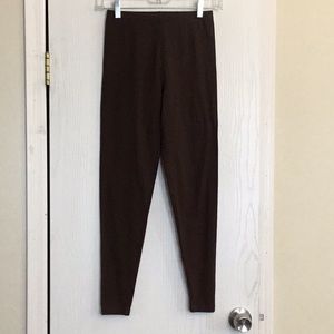 Simply Vera Wang. Leggings. Size Small. Brown.